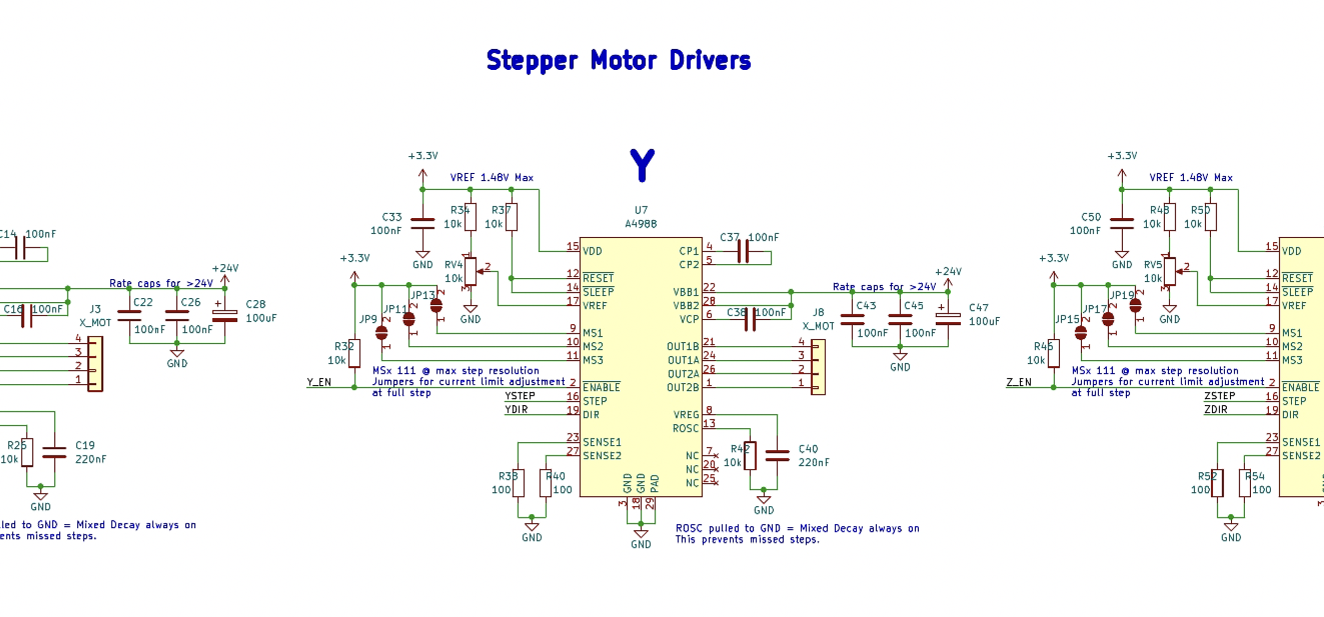 Stepper Control Schematic